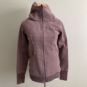 Lululemon Striped Purple Hoodie